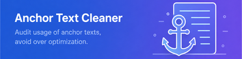 Anchor Text Cleaner tool preview