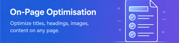 On-Page Optimisation tool preview