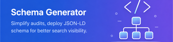 Schema Generator tool preview
