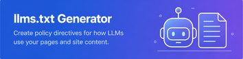 llms.txt Generator tool preview