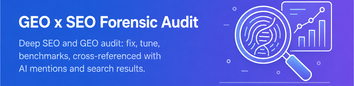GEO+SEO Forensic Audit tool preview