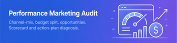 Performance Marketing Audit tool preview
